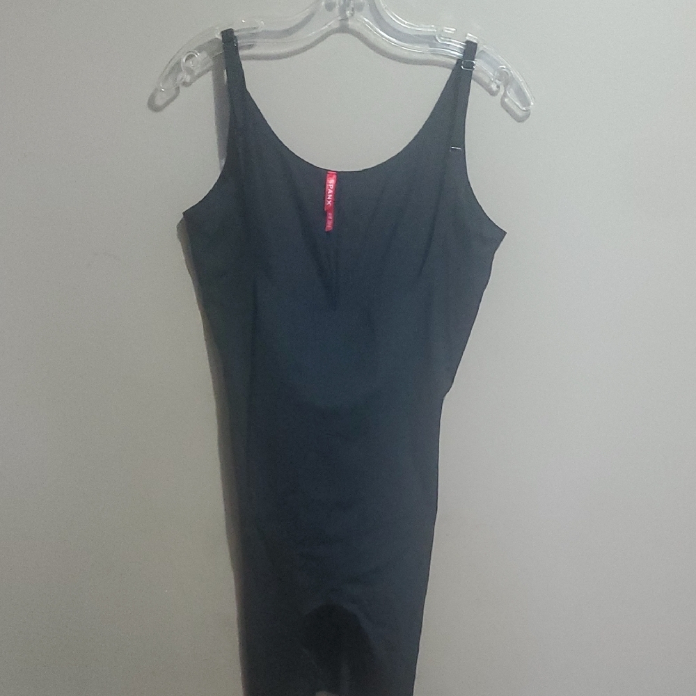 SPANX Midnight Black Bodysuit Size 1X